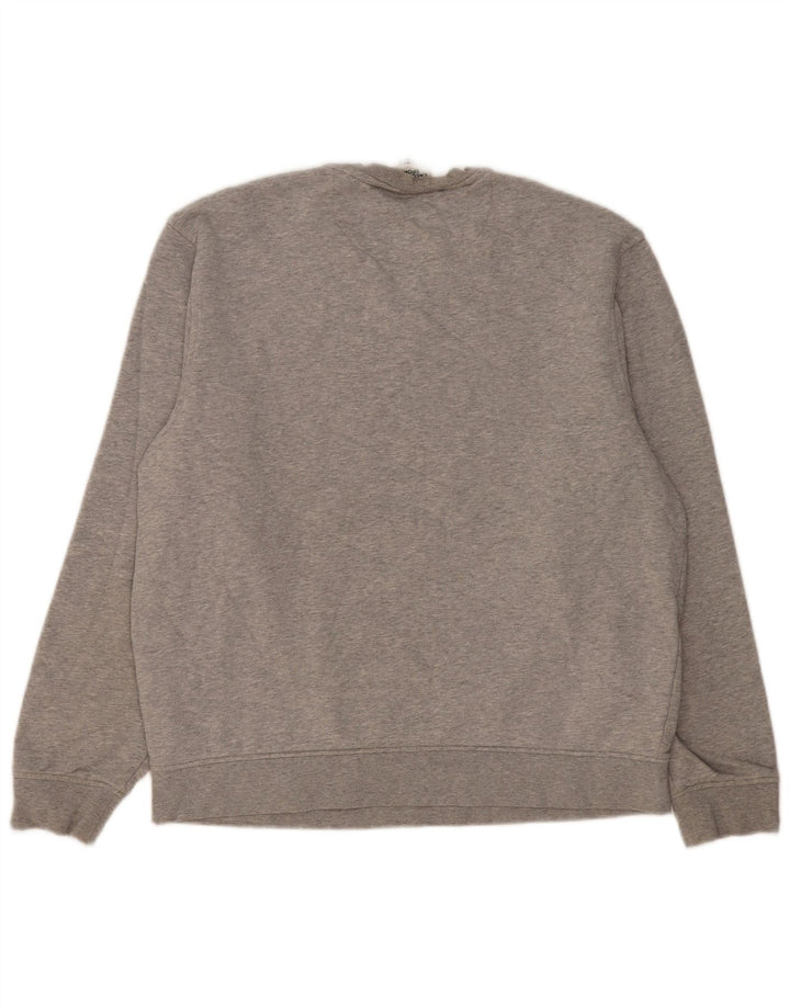 Lacoste - Sudadera para hombre, talla 5, algodón gris grande
