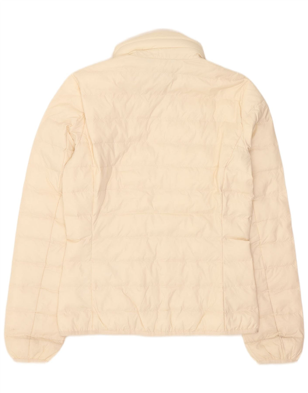 Emporio Armani Chaqueta acolchada con capucha para mujer UK 14 Medium Off White