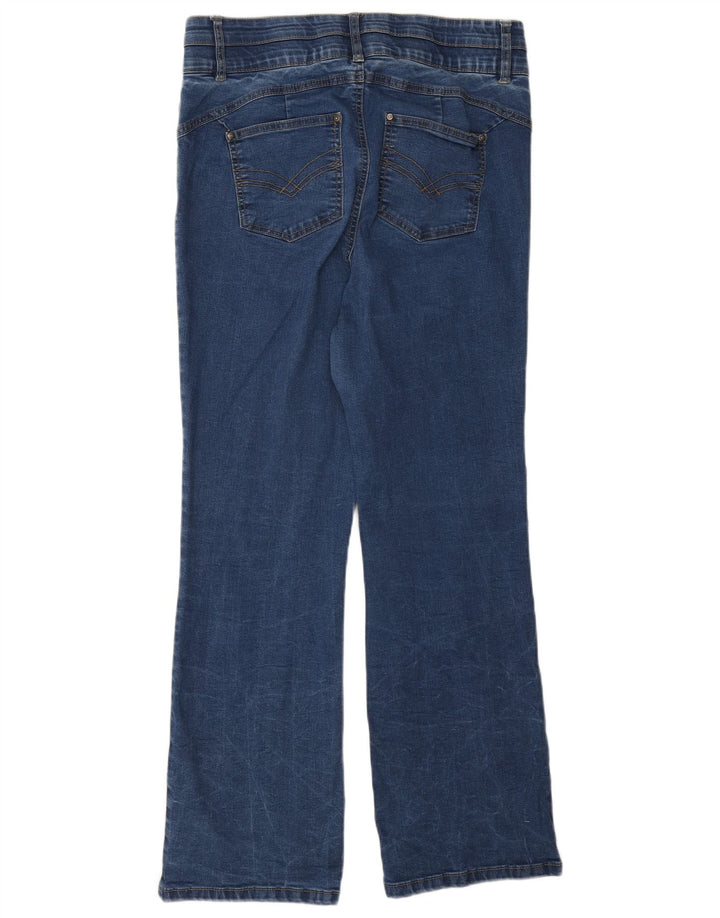 Marks & Spencer Jeans Autograph Bootcut para Mujer Reino Unido 40 Grande W32 L29 Azul