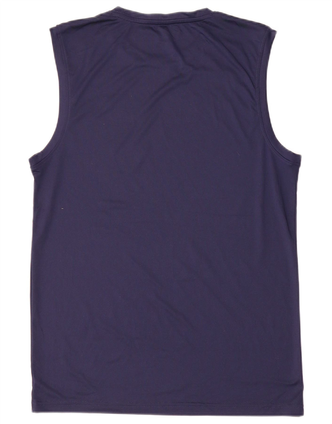 Camiseta sin mangas Nike Dri Fit para hombre Poliéster azul marino mediano