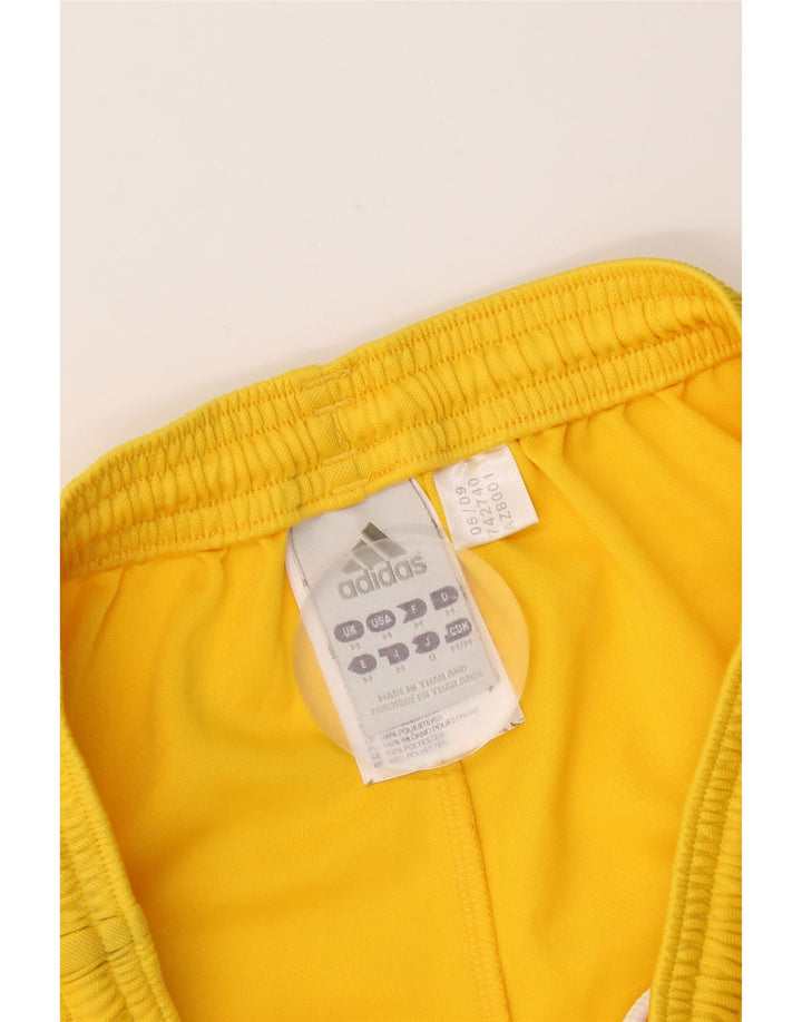 Adidas Pantalones cortos deportivos con gráfico para niños 11-12 años Poliéster amarillo medio