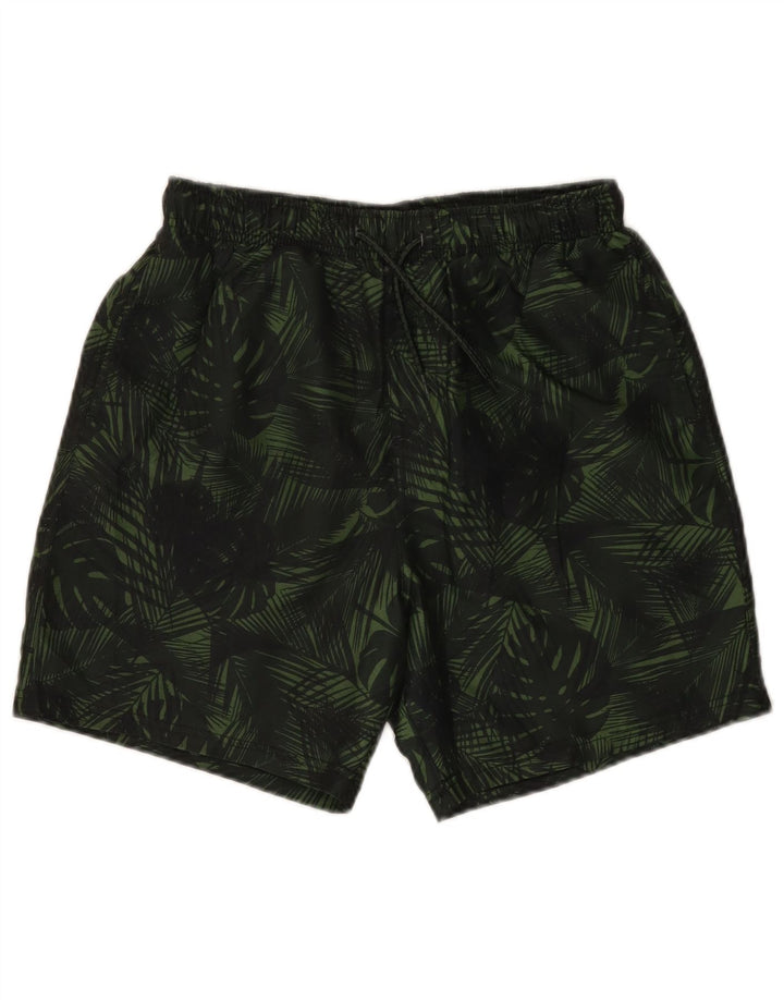 Bañador tipo shorts para hombre Mountain Warehouse Pequeño poliéster floral verde