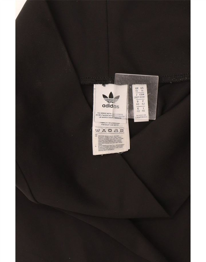 Adidas Leggings gráficos para mujer UK 44 Grande Poliéster negro