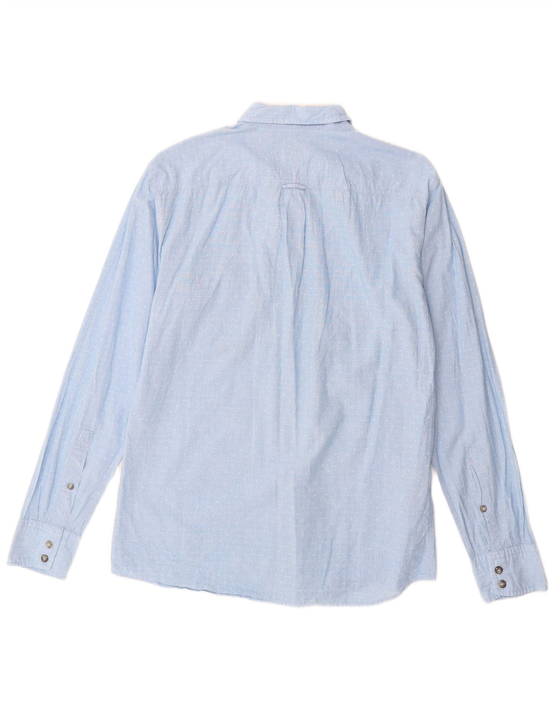 Camisas HUGO BOSS Hombre | Camisa regular fit de algodón con lunares en azul medio