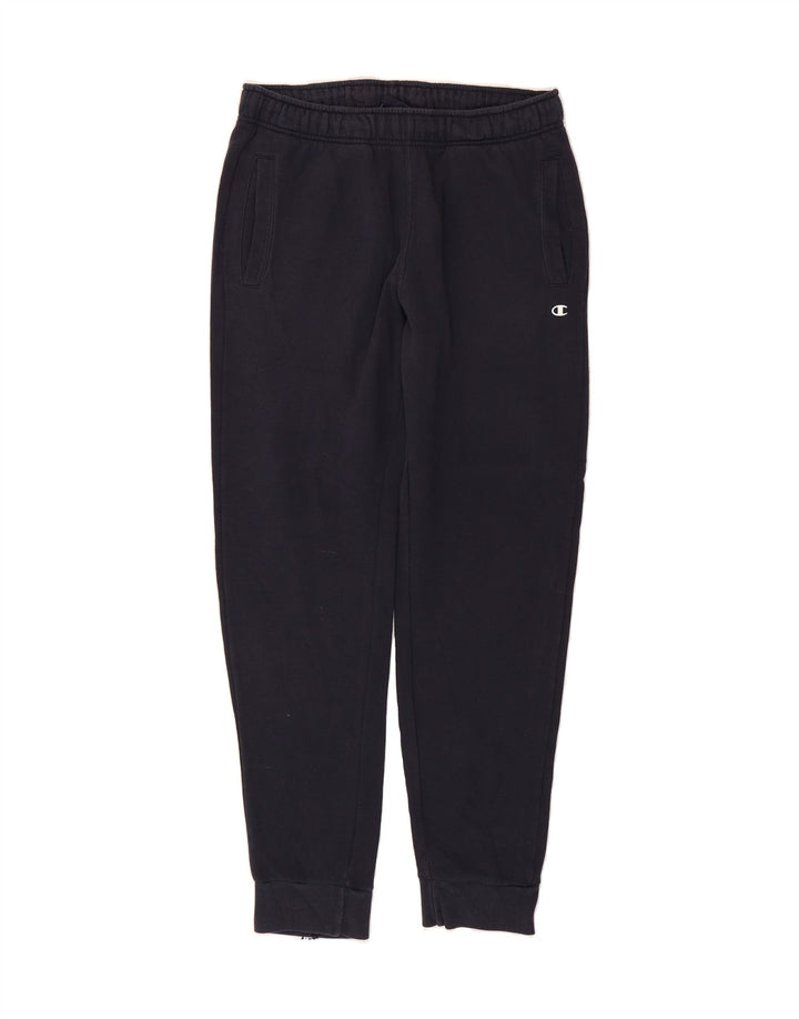 CHAMPION Mens Tracksuit Trousers Joggers Medium  Navy Blue Cotton Vintage Champion and Second-Hand Champion from Messina Hembry 