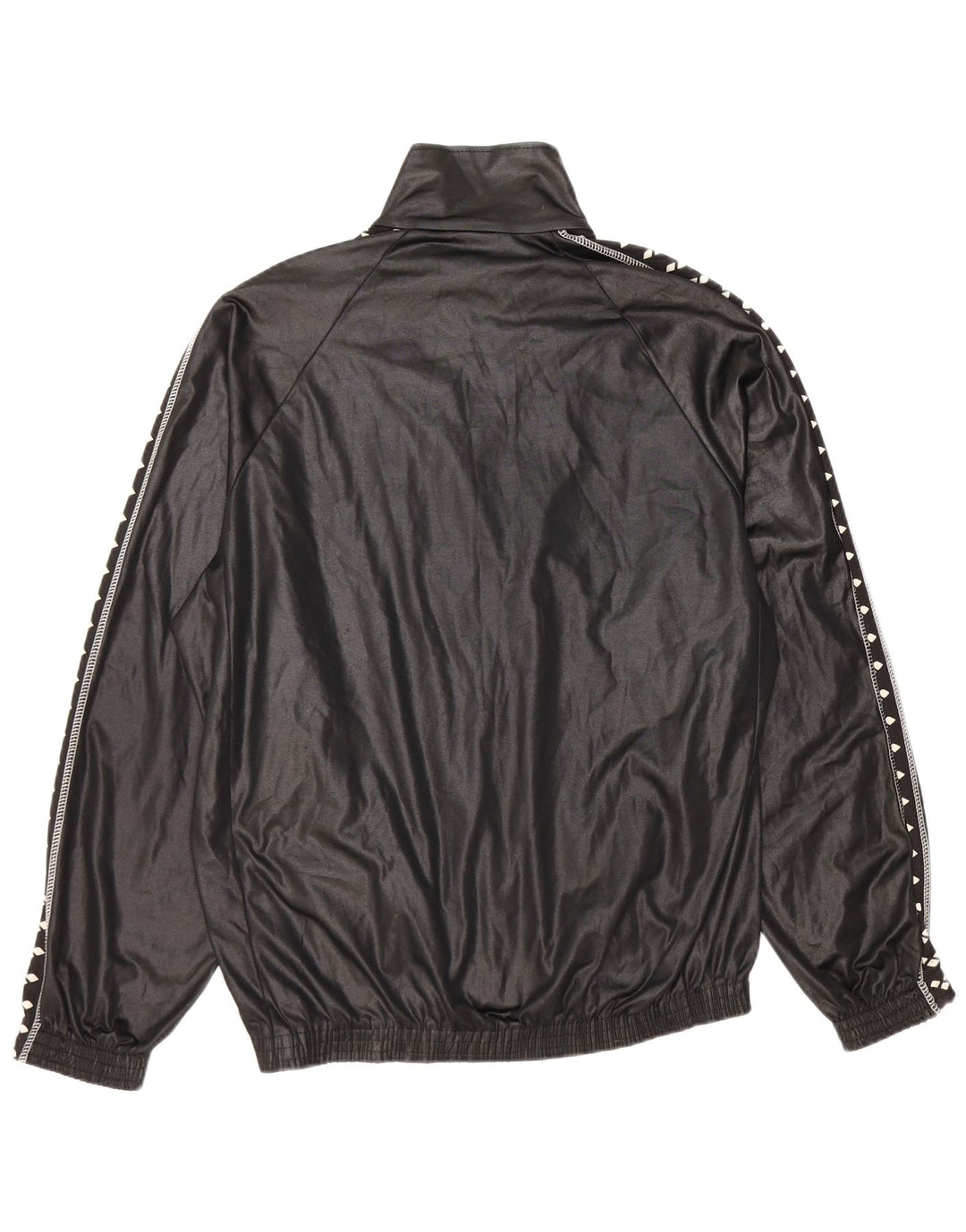 ARENA Chaqueta superior de chándal con gráfico para hombre Poliéster negro grande