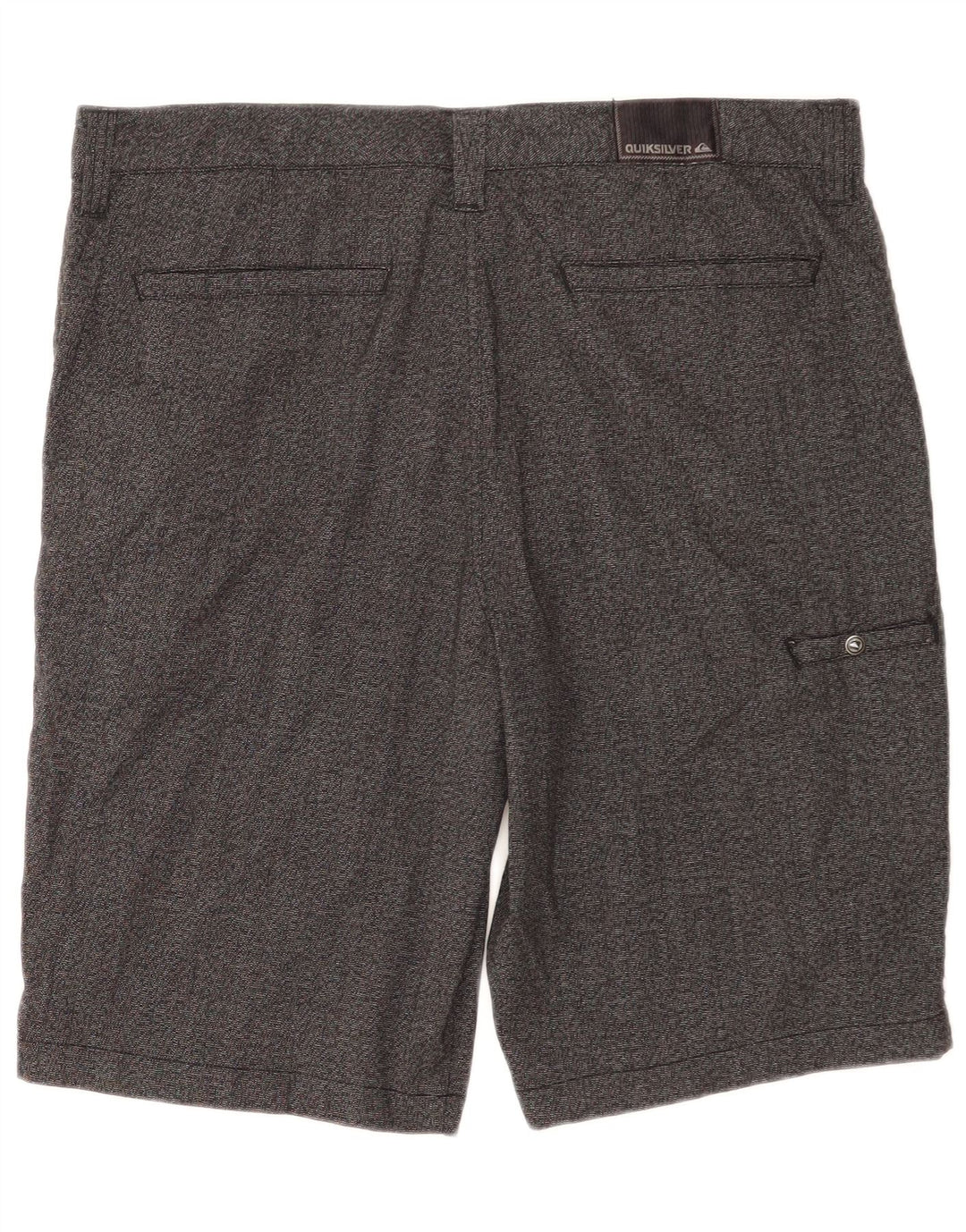 Quiksilver Mens Zathan Cargo Shorts W34 Poliéster gris grande