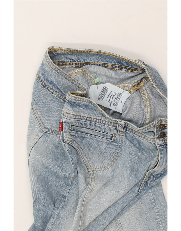 LEVI'S Womens Bermuda Denim Shorts Large W32  Blue Cotton Vintage Levi's and Second-Hand Levi's from Messina Hembry 