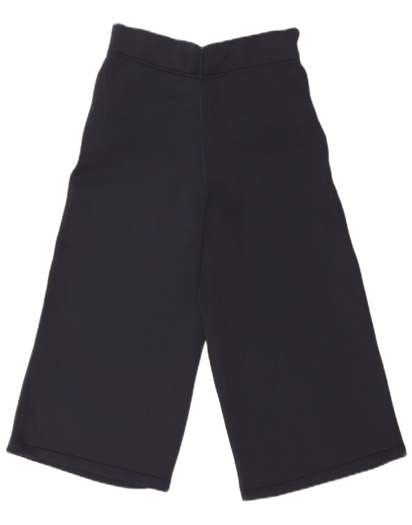 Nike - Pantalones de chándal capri de cintura alta para mujer, talla 6, XS, color azul marino, poliéster
