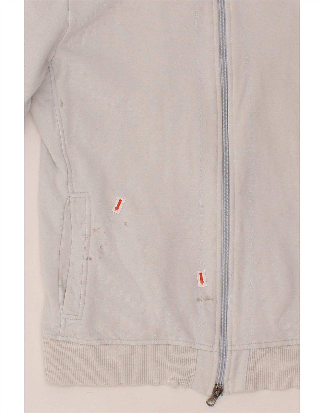 CHAMPION Womens Tracksuit Top Jacket UK 14 Medium Blue Cotton Vintage Champion and Second-Hand Champion from Messina Hembry 