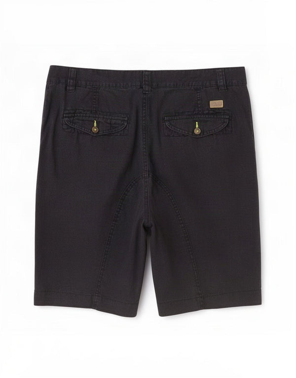 Zara Mens Chino Shorts EU 44 Large W34 Azul Marino Lino