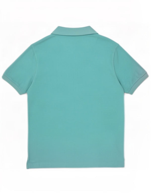 Polo Lacoste para hombre talla 5 grande algodón turquesa
