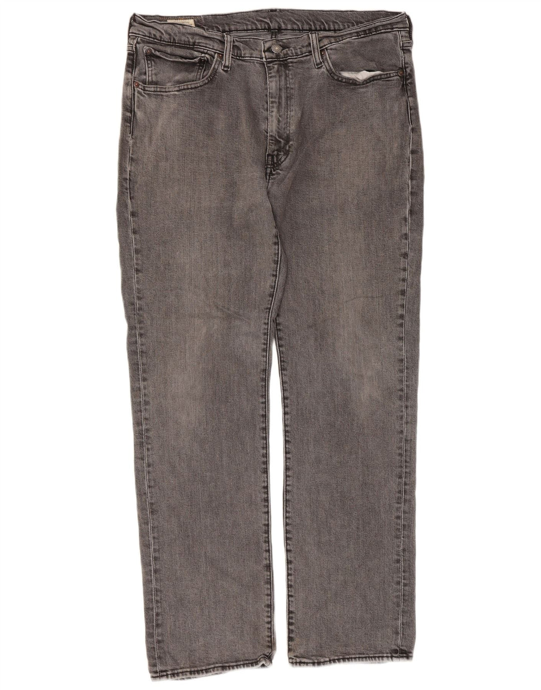 Levi's Vaqueros rectos 514 para hombre W36 L32 Gris Algodón Clásico