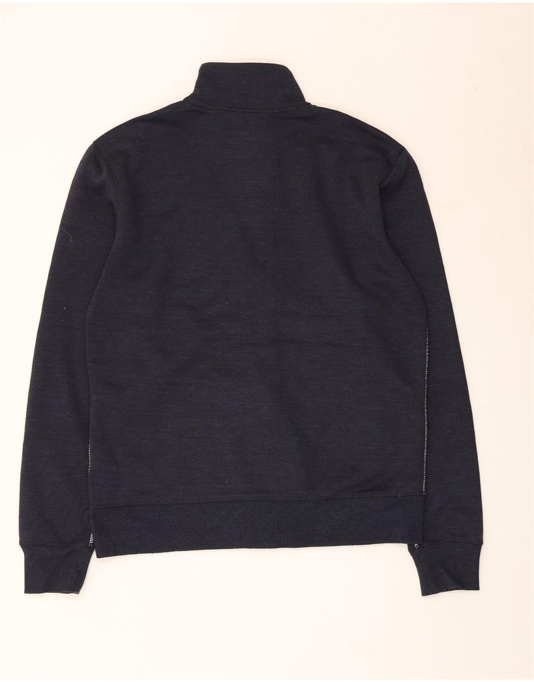 Superdry Chaqueta superior de chándal con gráfico para hombre XL Poliéster moteado en azul marino