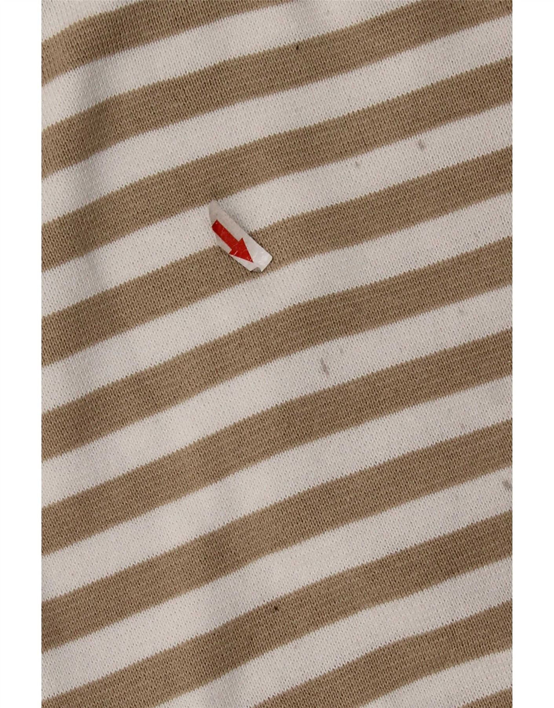Jersey Jack & Jones Hombre con Cuello Redondo y Rayas Beige Medio