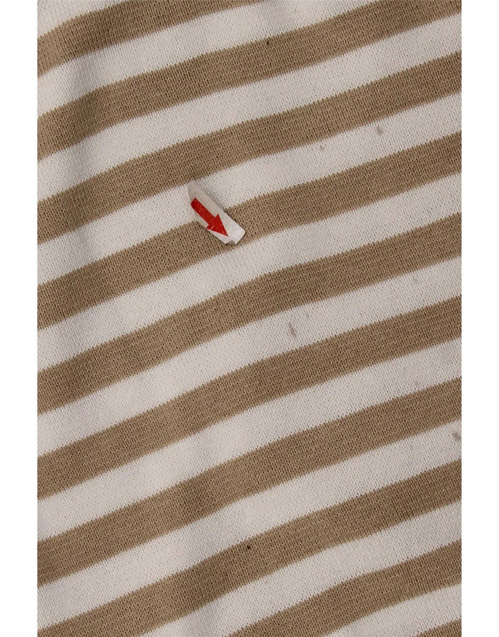 Jersey Jack & Jones Hombre con Cuello Redondo y Rayas Beige Medio