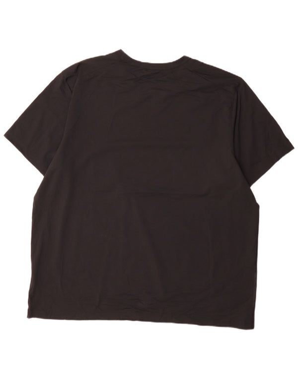 Nike Camiseta Dri Fit para hombre Top 2XL Poliéster negro