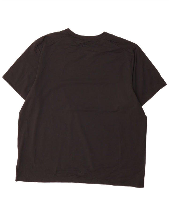 Nike Camiseta Dri Fit para hombre Top 2XL Poliéster negro