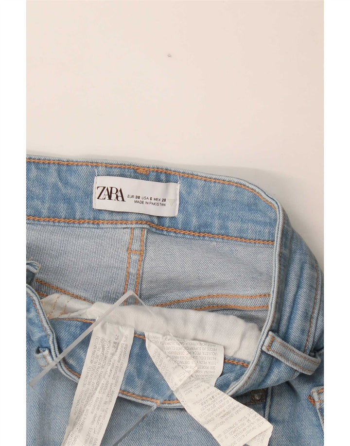 Zara Vaqueros Bootcut para Mujer EU 38 Small W28 L27 Azul