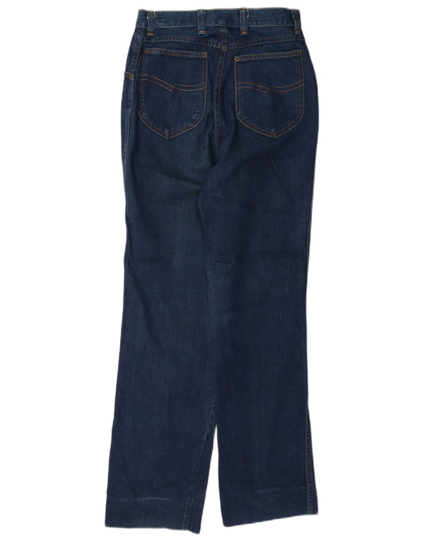Rustler Jeans sueltos de cintura alta para niños 8-9 años W24 L30 Azul