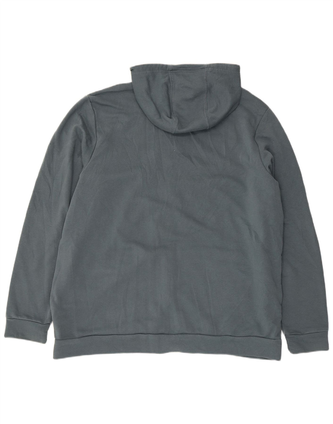 ADIDAS Sudadera con capucha y cremallera gráfica para hombre 2XL Algodón azul