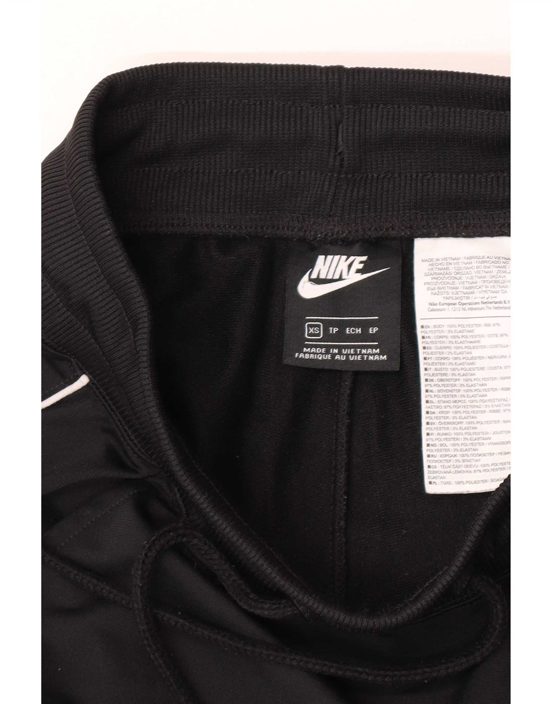 Pantalón de chándal Nike Hombre Joggers XS Negro Poliéster