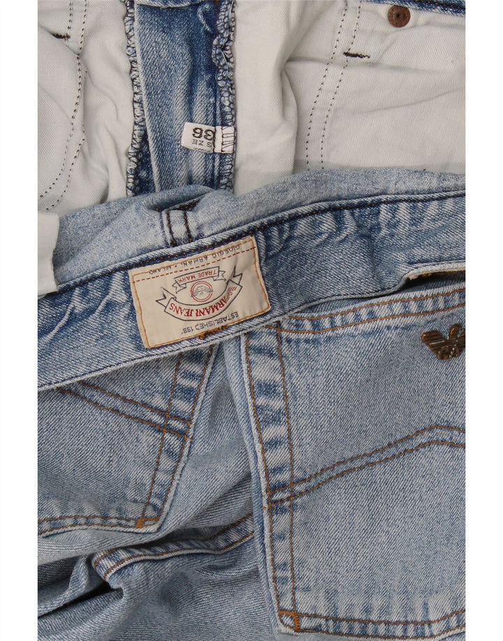 Vaqueros Armani Hombre Cónicos W36 L33 Azul
