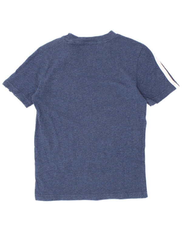 Adidas Camiseta Niño Top 7-8 Años Azul Marino Algodón