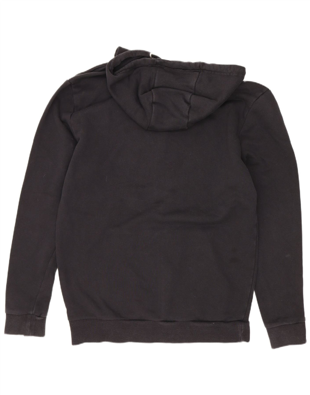 Ellesse Hombre Sudadera Con Capucha Gráfica Jersey De Algodón Negro Mediano