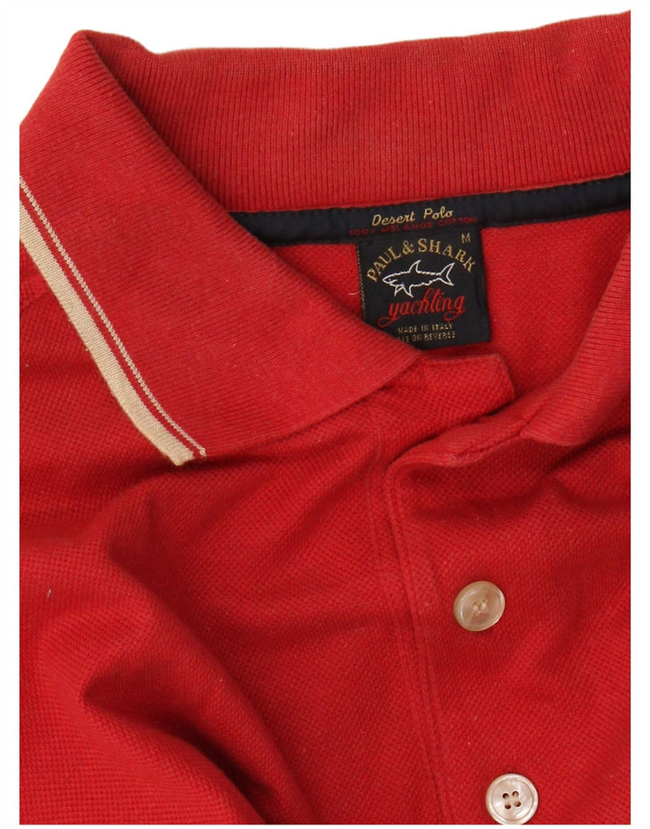 PAUL & SHARK Polo Hombre Rojo Mediano