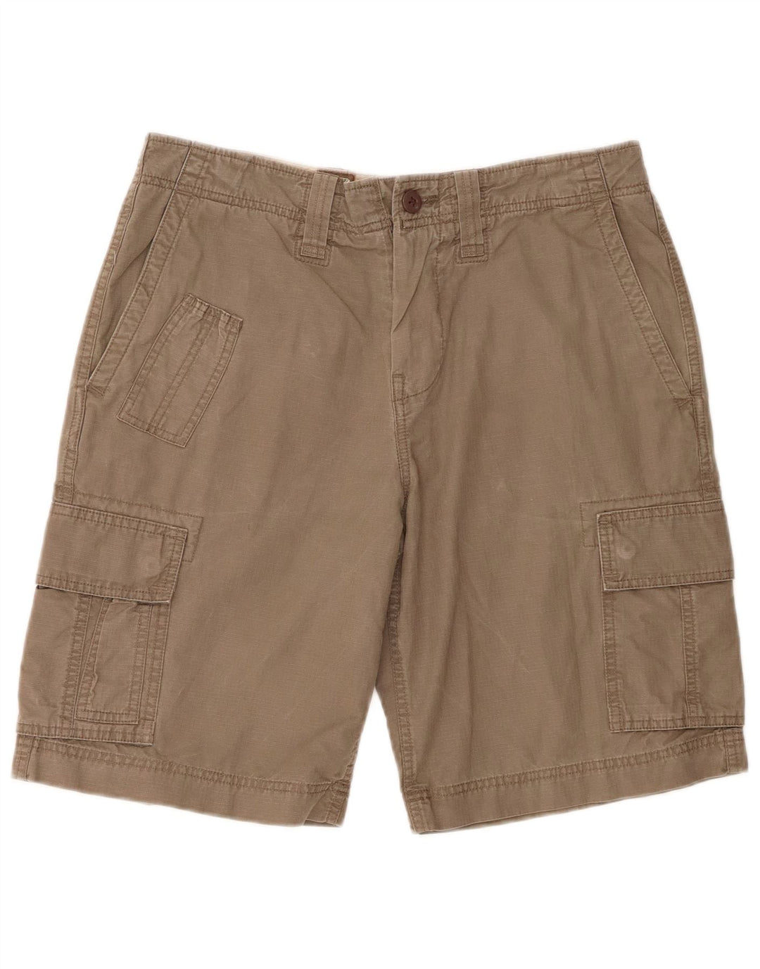 Dockers Pantalones cortos cargo de ajuste cómodo para hombre W31 Algodón caqui mediano