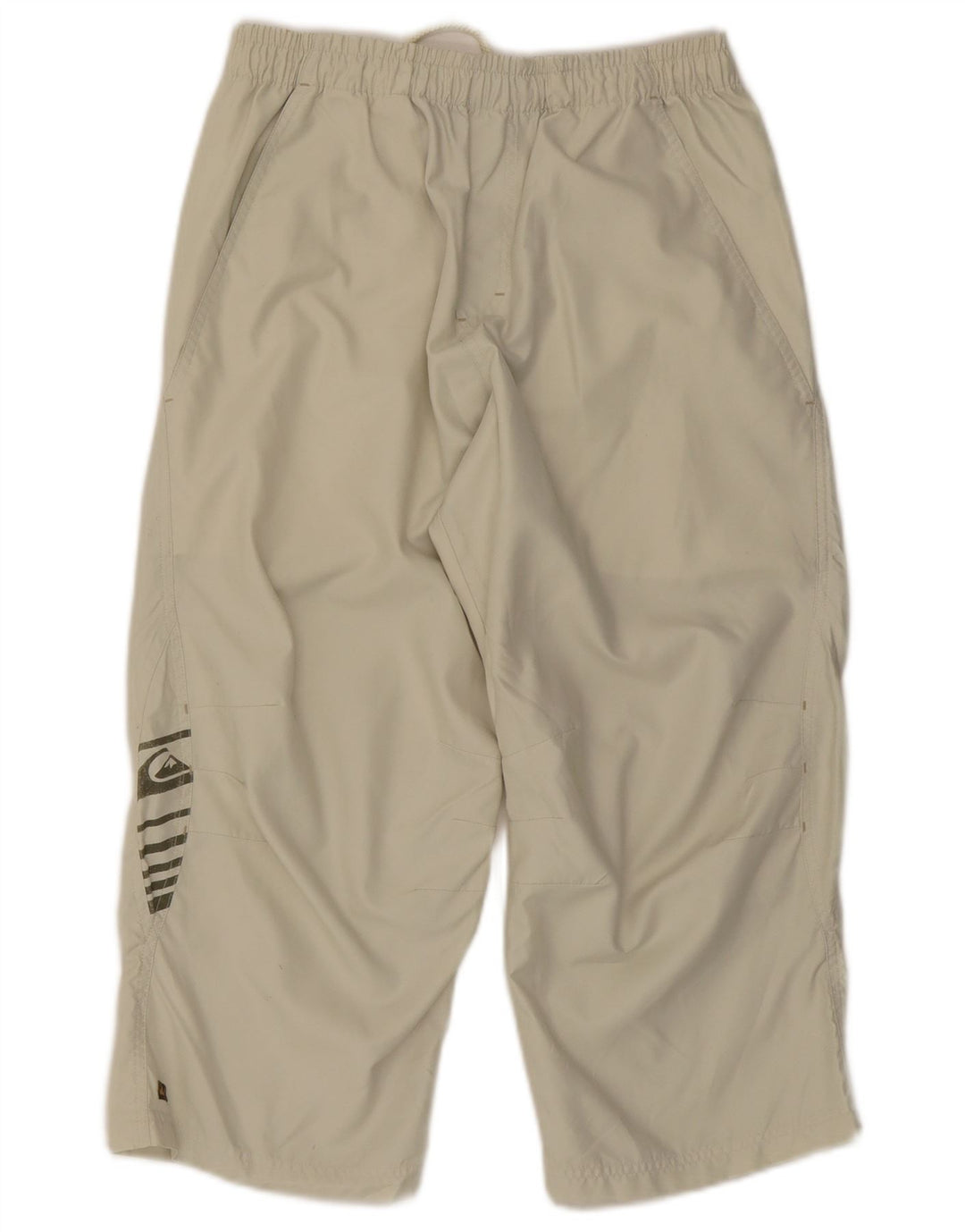 Quiksilver Hombre Graphic Capri Chándal Pantalones Pequeños Poliéster Beige