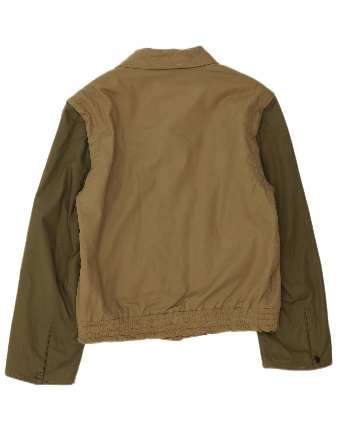 NINO DANIELI Chaqueta Bomber para Mujer UK 40 Grande Caqui Colorblock