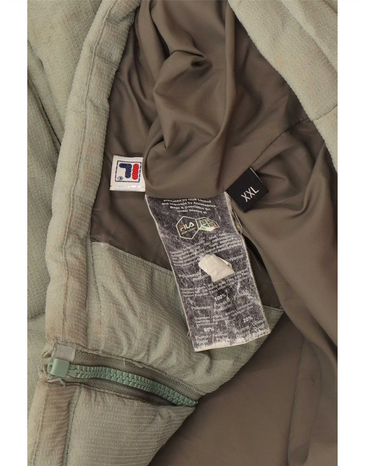 The North Face Chaqueta acolchada para hombre UK 44 2XL Verde Poliamida