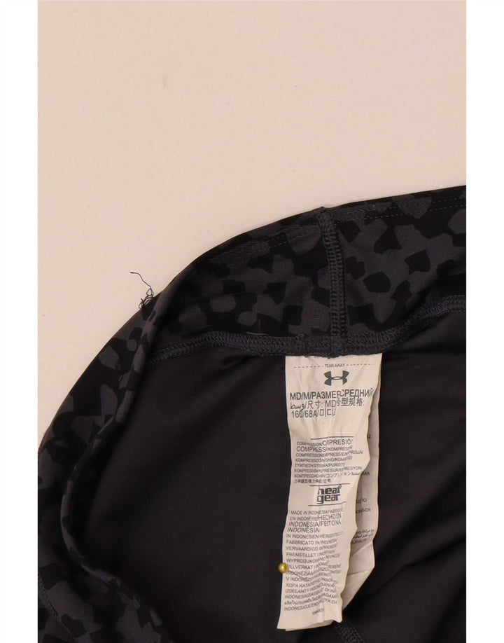 Under Armour Leggings para mujer UK 40 Poliéster geométrico gris medio