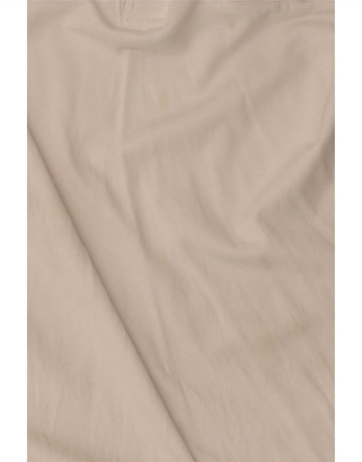 Ted Baker Polo para hombre talla 6 2XL algodón blanco