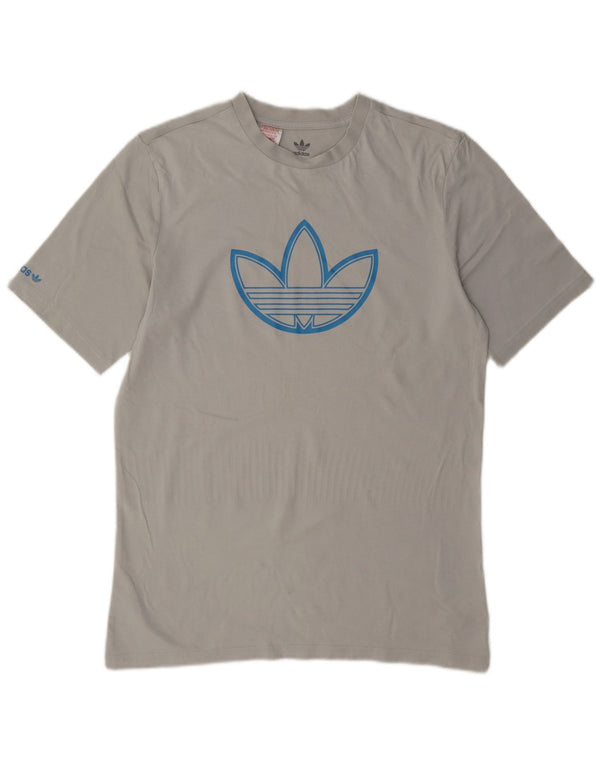 Adidas Camiseta Gráfica para Niños Top 15-16 Años Gris Algodón