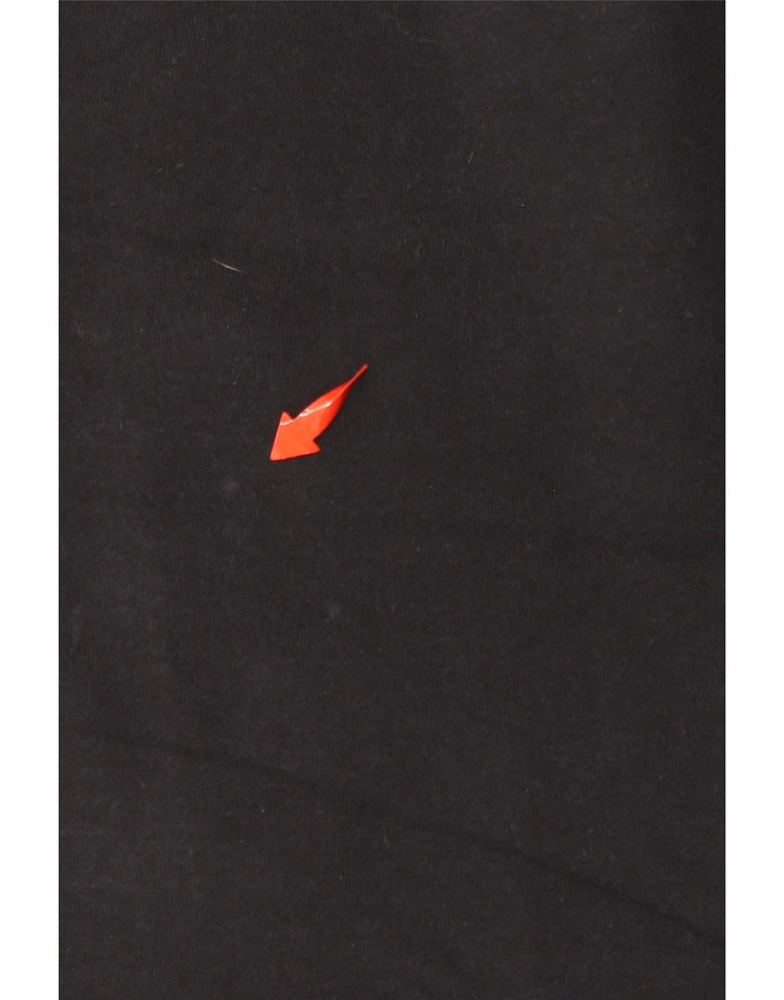 NIKE Hombre Pantalones de Chándal Joggers Large Negro Algodón