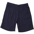 REEBOK Pantalones cortos deportivos para hombre 2XL Azul marino Poliéster