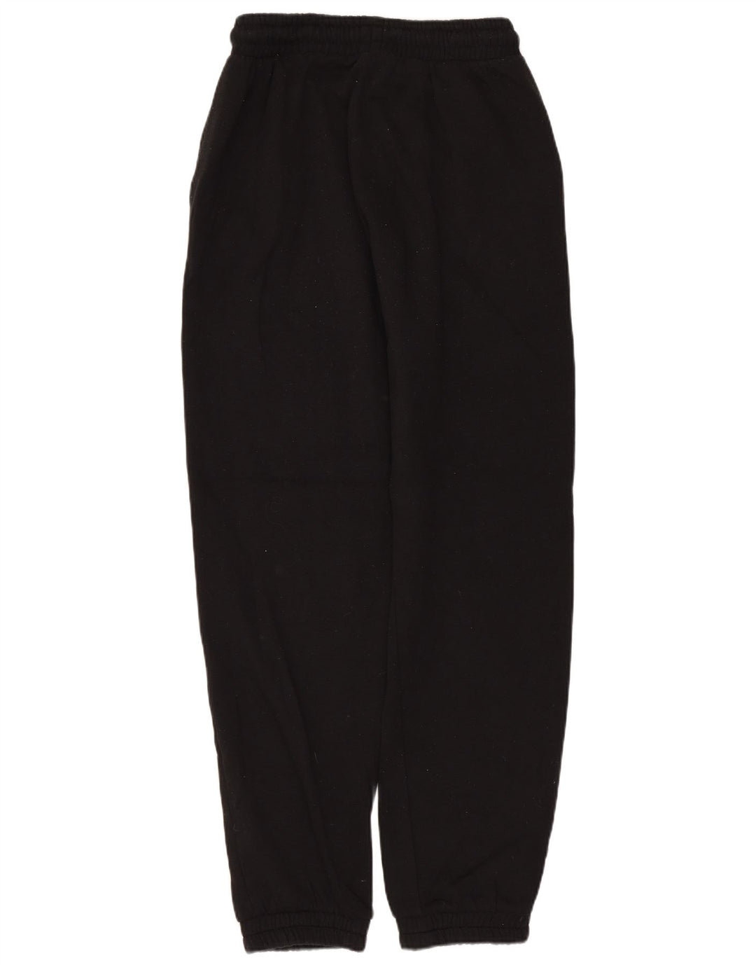 Zara Mujer Pantalones De Chándal Joggers UK 10 Small Negro Algodón