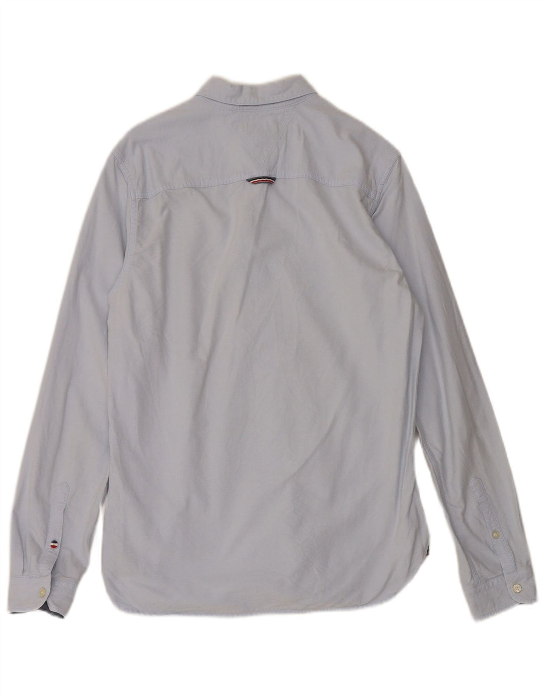 Camisa Tommy Hilfiger Hombre Small Azul Algodón