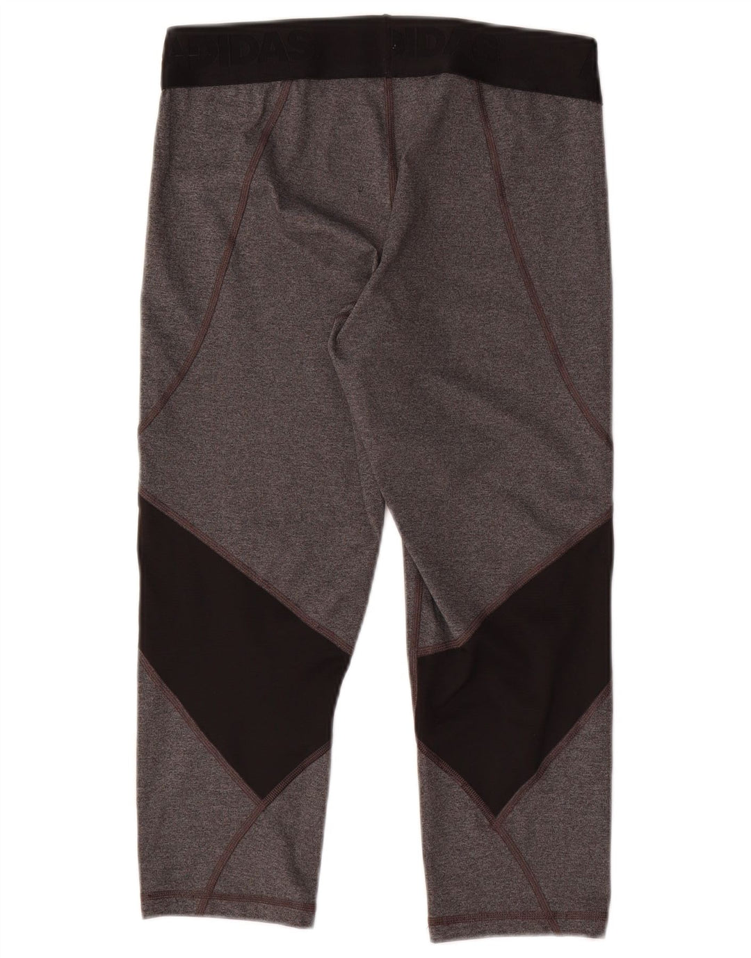 Adidas Climacool Capri Leggings para mujer Reino Unido 12/14 Gris medio Colorblock
