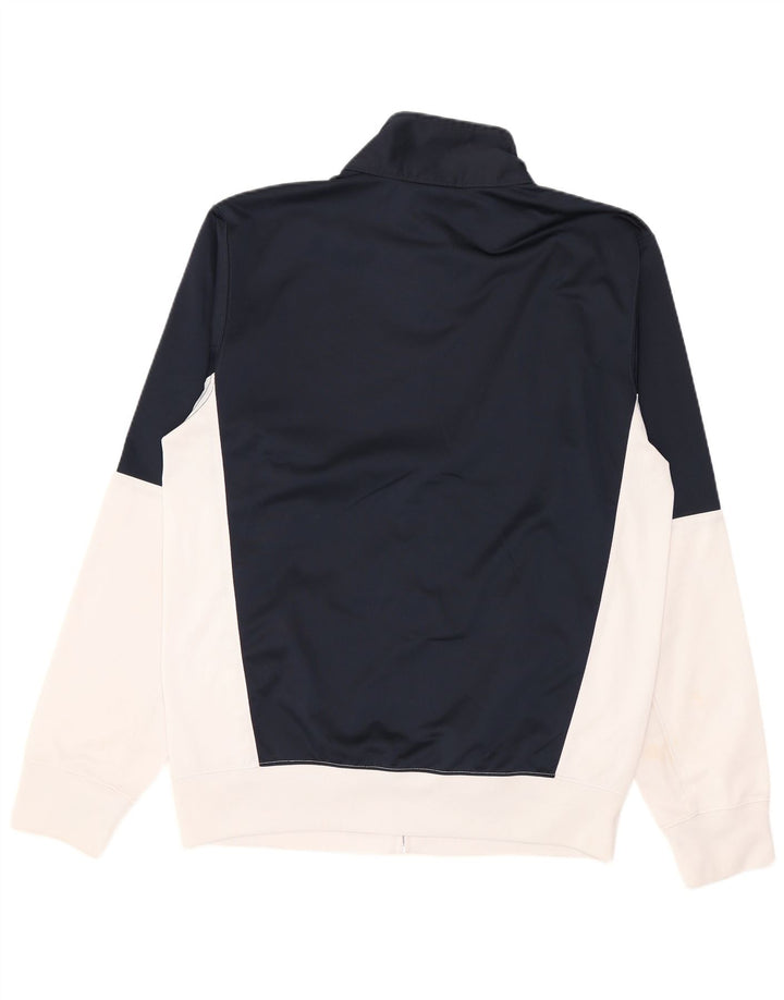 Champion Chaqueta De Chándal Con Estampado Gráfico Para Hombre Color Block En Azul Marino Mediano