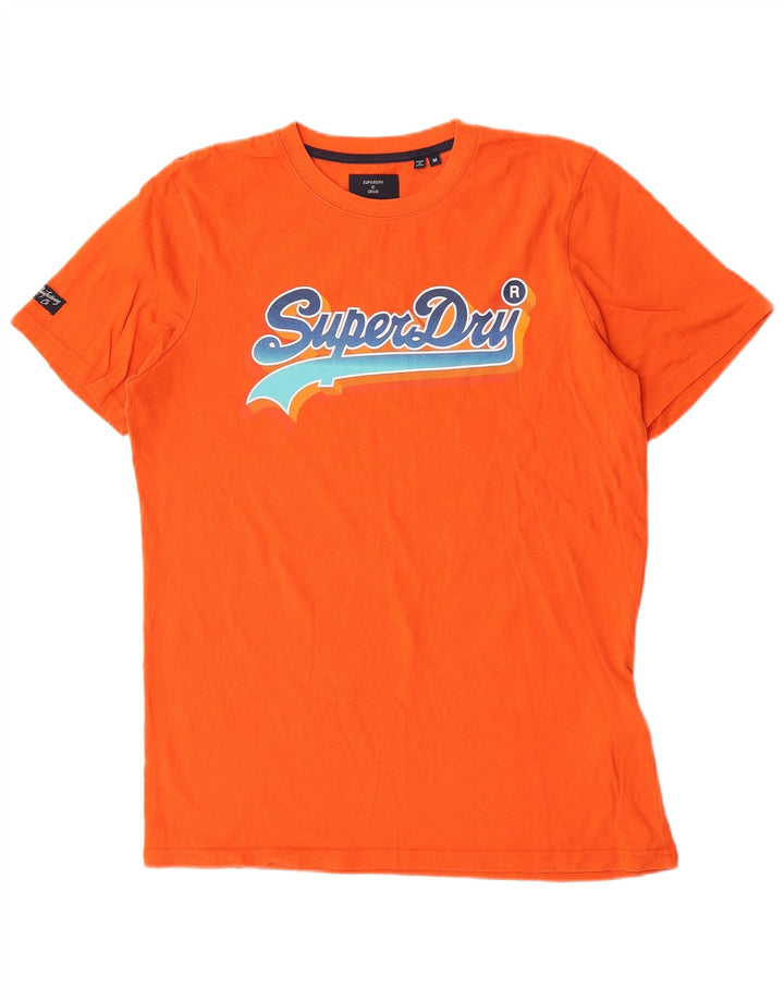 Superdry Camiseta Gráfica De Algodón Naranja Medio Para Hombre
