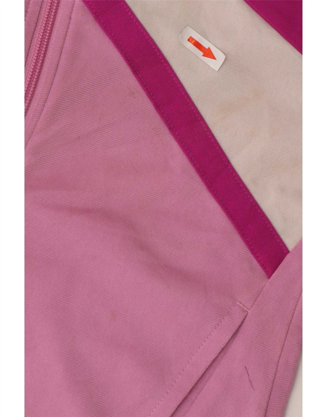 Adidas Chaqueta de Chándal para Mujer UK 12/14 Medium Pink Colourblock