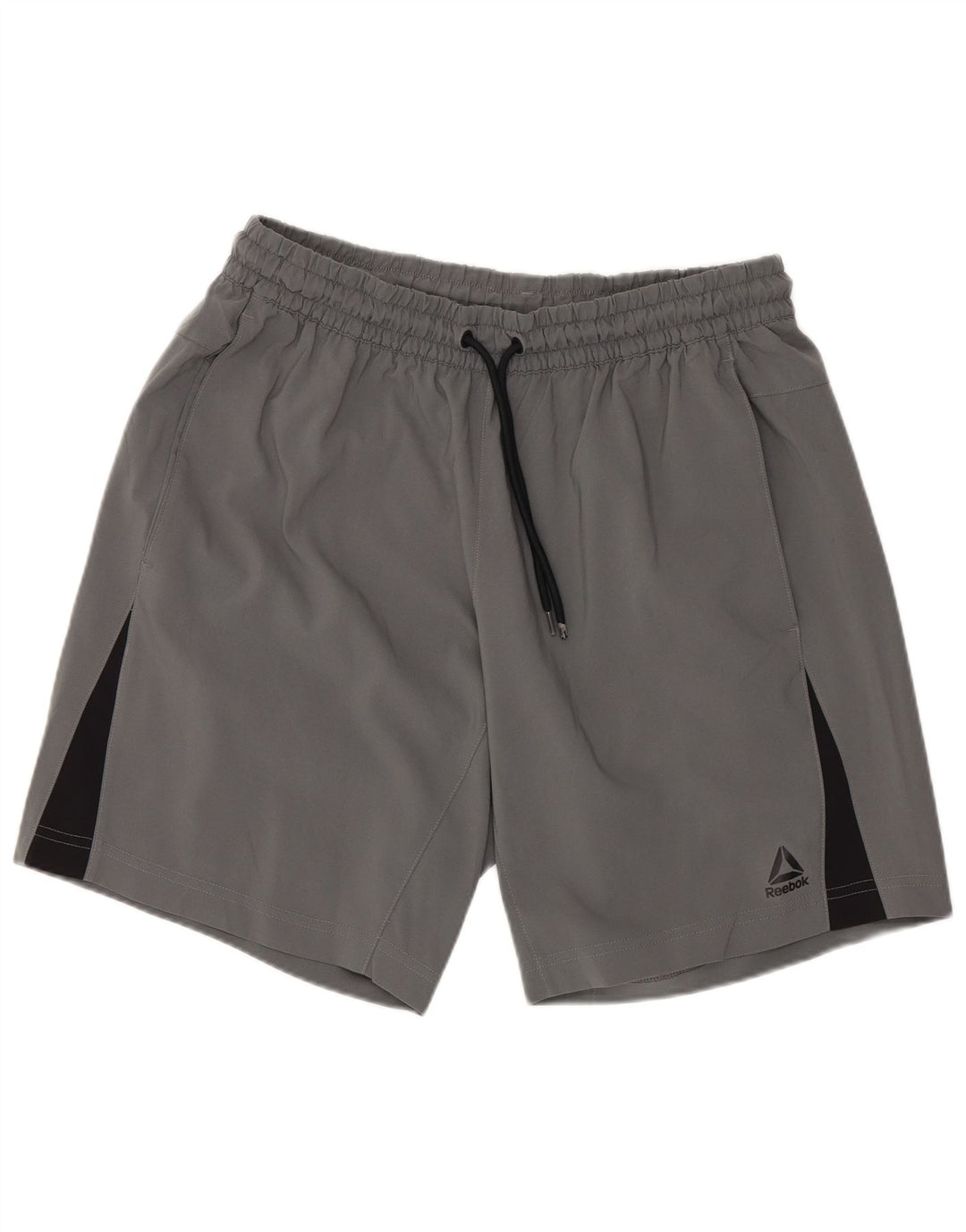 Pantalón Corto Reebok Regular Sport Hombre Gris Medio Poliéster Deportivo