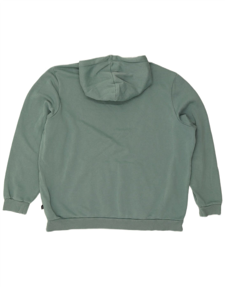 Puma - Sudadera con capucha para hombre, talla 2XL, algodón azul