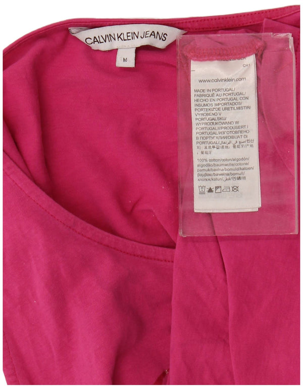 Tommy Hilfiger Polo de manga 3/4 para mujer UK 42 Algodón turquesa mediano