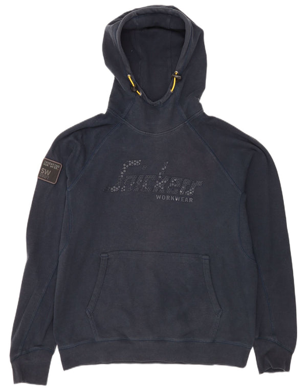 Snickers Sudadera con capucha gráfica para hombre XL Algodón azul marino