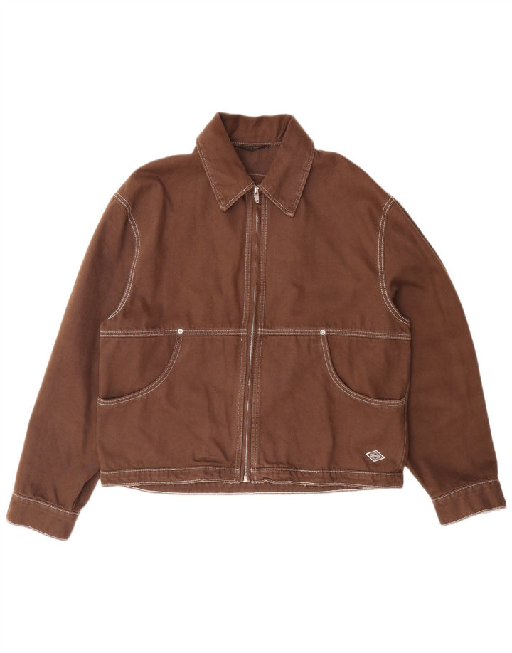 Chaqueta bomber Zara para hombre ES 38 Marrón medio